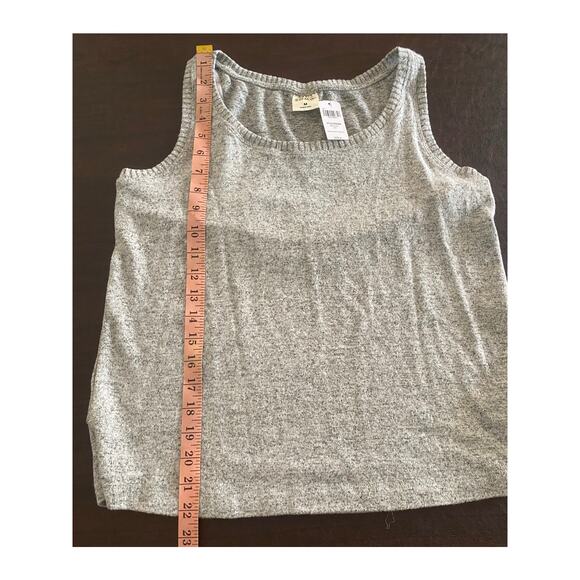 Soma Intimates Cozy Brushed Tank Top Gray Marled Sleeveless Womens Size‎ M NWT - Picture 4 of 6